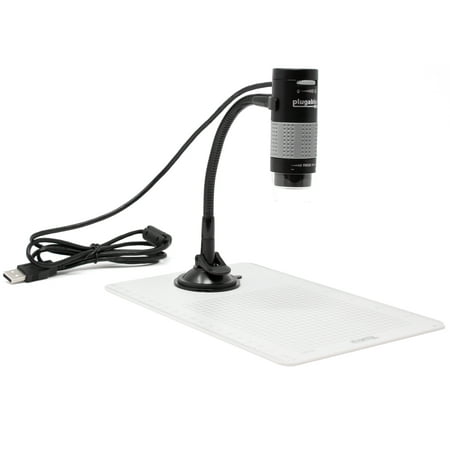 Plugable USB Digital Viewer Microscope with Flex Mount and 250x Magnification