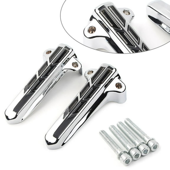 ZS Front Lower Fork Leg Cover LED Smoke Light Smoke for Harley FLHR FLHX 2014-2020