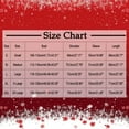 thumbnail image 4 of Craaazy Christmas Sweaters for Women Knitted Fall Winter Xmas Print Women Pullover Sweater Crew Neck Long Sleeved Christmas Print Graphic Festival Tops Gifts, 4 of 6