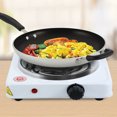 thumbnail image 4 of Portable Electric Single Burner Hot Plate Cooktop 1000W Dorm Countertop Stove, 4 of 8