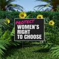 thumbnail image 2 of Protect Women's Right to Choose, Yard Sign, 18x12, 24x18, 36x24, v2, 2 of 9