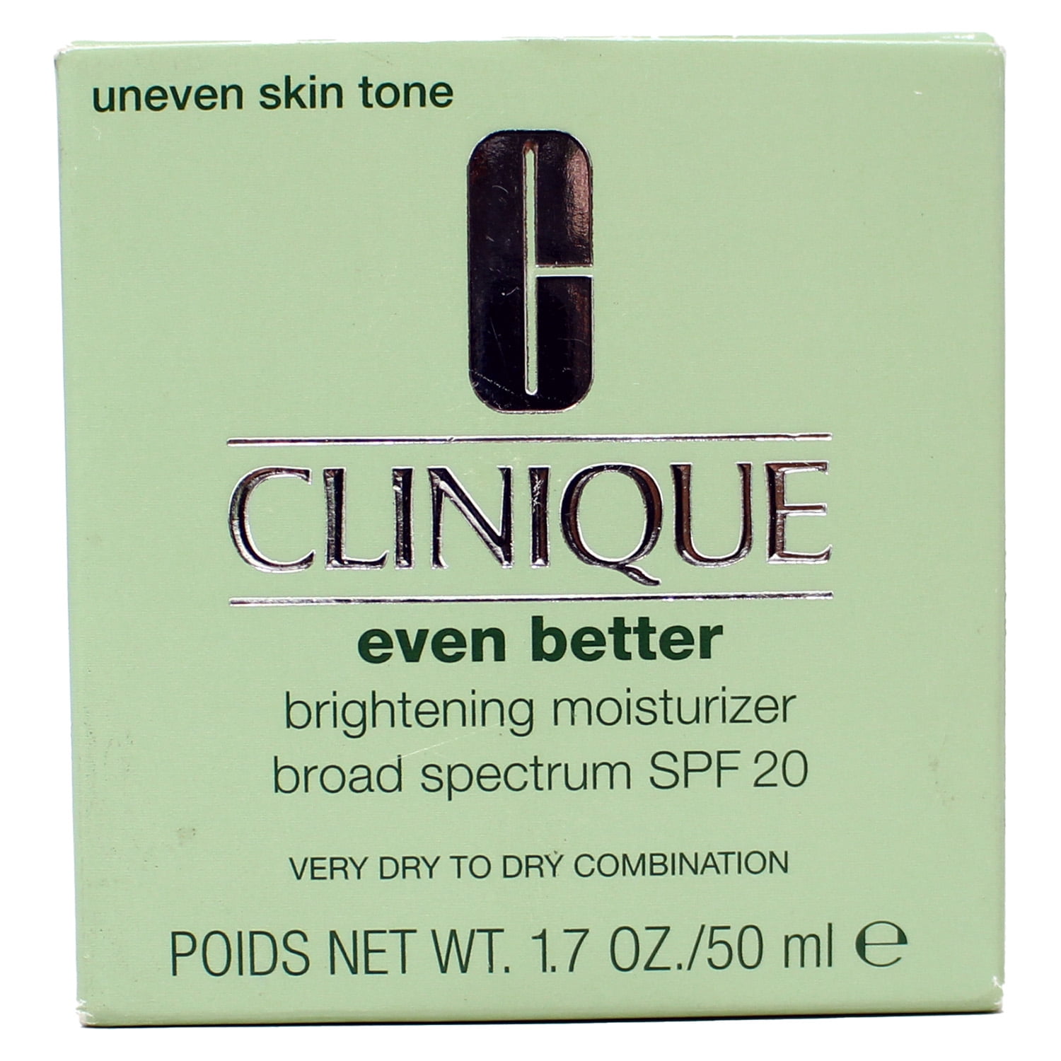 Clinique Even Better Brightening Moisturizer SPF 20, 1.70 Ounces