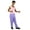 Pink & Purple, variant on Adult King Troll Costume with Green Vest & Pants | Halloween Cosplay Outfit