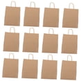 thumbnail image 4 of COSMOBETTY Tote Paper Bags Khaki Craft Paper 25pcs 10.61x4.32x7.86in, 4 of 8