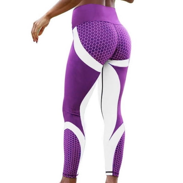 Ropa de yoga estampada, pantalones deportivos casuales de cintura alta que levantan la cadera, pantalones de yoga de secado rápido, pantalones ajustados