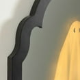 thumbnail image 2 of 2025 Halloween Ghost Hologram Mirror, Spooky Scary Ghosts for Halloween, Halloween Indoor Decor, Novelty Ghost Mirror for Bedroom Kitchen and Fireplace Party Supplies(Wave,13.8in), 2 of 5