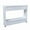 White, variant on Outoloxit 2-Tier Narrow Crevice Storage Rack for Kitchen, Bathroom, Living Room - Multi-Functional Movable Organizer with Space-Saving Design