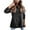 Black, variant on Axiiglly Sweatshirt for Women Casual Pullover Solid Color Hoodie Long Sleeve Soft Loose Fit Sweatshirt Cute Fall Plain Sweatshirt Hoodie with Pockets