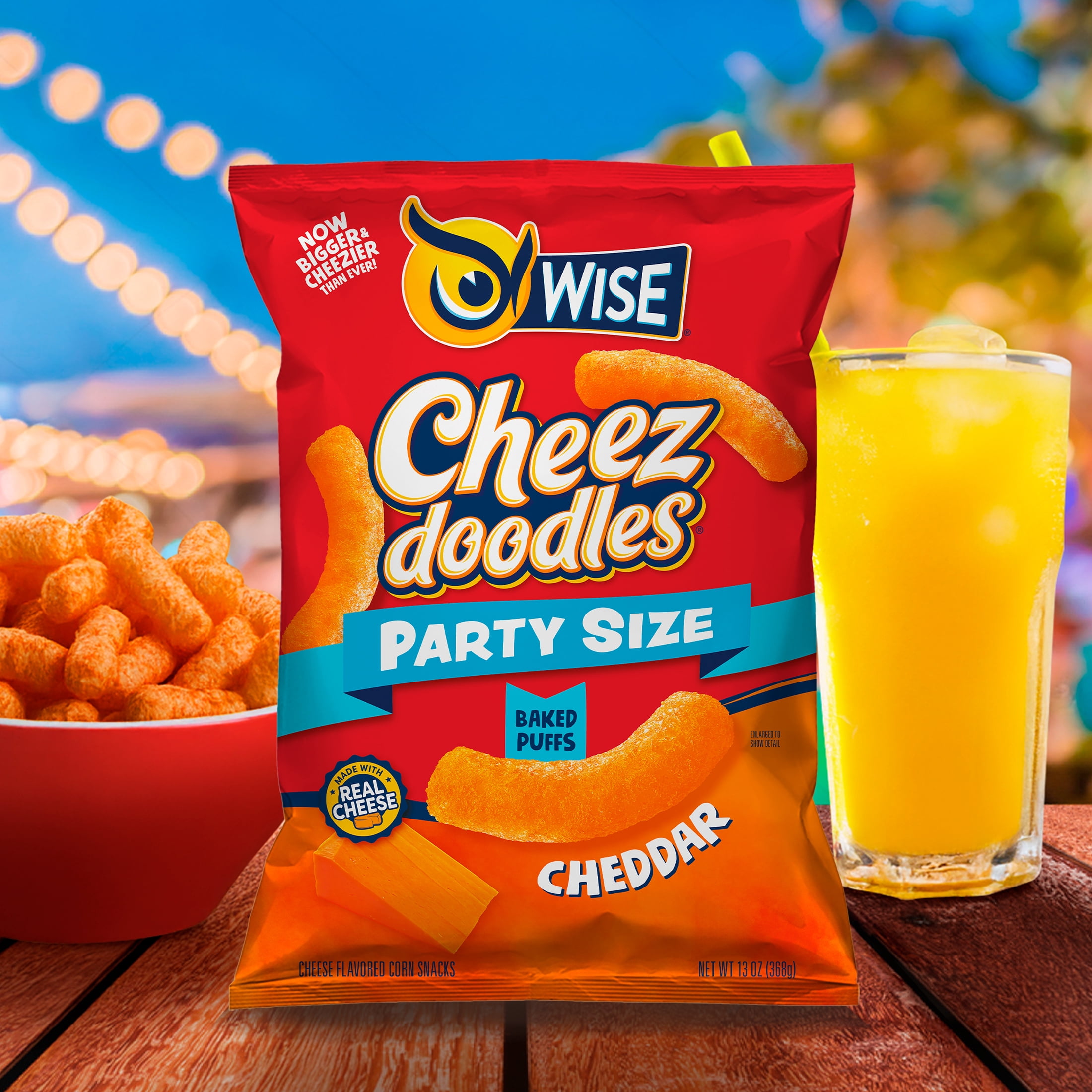 Wise Cheez Doodle Party Size