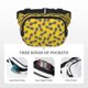 thumbnail image 5 of Balery Summer Pineapple Mochila Cinturón para Mujeres y Hombres, Bolsa de Cintura Impermeable de Doble Capa con Correa, 5 of 9