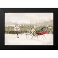 thumbnail image 2 of Deiter, Lori 18x13 Black Modern Framed Museum Art Print Titled - Red Sleigh at Tree Farm, 2 of 5