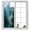 Green, variant on Abstract Art Window Privacy Film, Red Black Gradient Flames Vertical Blocks Modern Frosted Glass Window Clings Static Cling UV Heat Blocking Reusable Door Sticker for Bathroom 35.4 x 78.7 Inch