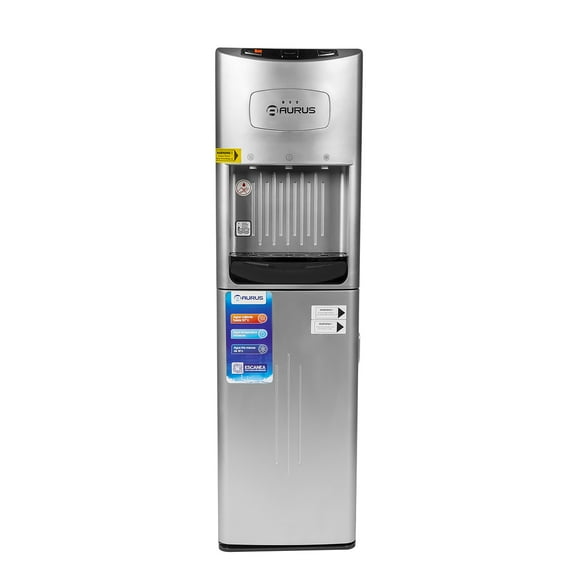 DISPENSADOR DE AGUA AURUS MOD. AWD21BLG PLATA