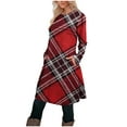 thumbnail image 6 of Bovxnpu Women Long Sleeve Dresses Plus Size Dresses, Womens Long Sleeve Tunic Dress Fall Fashion Sweater Dress with Pockets Pleated Front Casual Winter Fall Outfits Fashion Spring Fall Outfits, 6 of 6