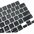 thumbnail image 2 of Laptop A2442 A2485 A2779 A2780 A2918 A2991 A2992 A2681 Keycaps Keys Key Cap set For Macbook Pro M1 M2 M3 14" 16" Keyboard Repair French, 2 of 5