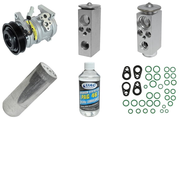 A/C Compressor and Component Kit -- Compressor Replacement Kit Fits select: 2006 CHRYSLER TOWN & COUNTRY, 2007 CHRYSLER TOWN & COUNTRY TOURING