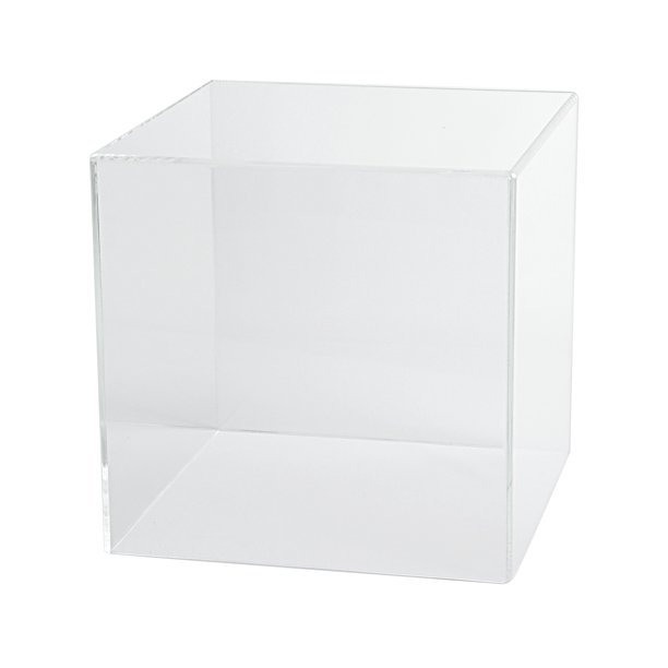 16" Square Box Case with 1 Open End Collectible Display Case