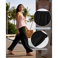 thumbnail image 7 of REDESS Capri Pants for Women Summer Capris Adjustable Drawstring with Pockets M-XXXL, 7 of 7