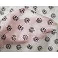 thumbnail image 4 of oneOone Silk Tabby Fabric Floral Block Print Sewing Fabric BTY 42 Inch Wide, 4 of 4