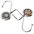 thumbnail image 3 of Purse Hooks for Table Zinc Alloy Purse Hanger for Home 2Pcs Heavy Duty, 3 of 5