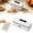 White, variant on Bag Sealer, Mini Bag Sealer and Cutter, 2026 New USB Rechargeable Portable Heat Sealer with 8-Level Adjustable & Digital Display, Resealer for Plastic Bags, Snacks, Food Storage