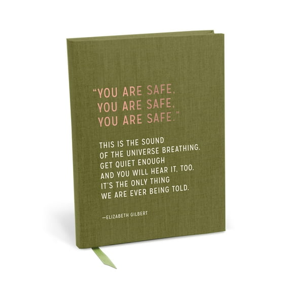 Elizabeth Gilbert for Em & Friends J You Are Safe Journal, (Hardcover)