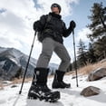 thumbnail image 3 of Botas de nieve FREE SOLDIER con aislamiento impermeable para hombre, color negro, 3 of 9