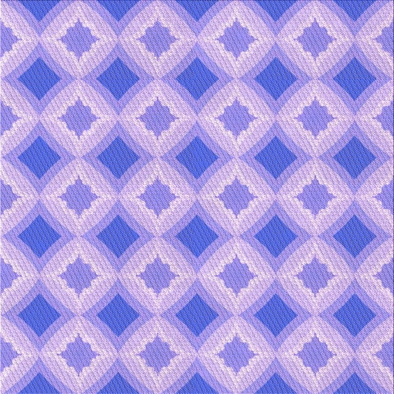 Ahgly Company Machine Washable Indoor Square Transitional Light Slate Blue Area Rugs, 8' Square