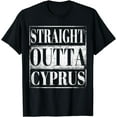 thumbnail image 2 of Straight Outta Cyprus T-Shirt Cypriot Descent Gift Shirt T-Shirt, 2 of 3