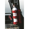 Rugged Ridge by RealTruck Fire Extinguisher Holder | Mounts to 1" to 3" Roll Cage, Red | 63305.20