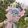 thumbnail image 2 of Christmas Gifts Cartoon Sanrio Plush Bouquet My Melody Kuromi Cinnamoroll Kt Cat Plush Doll Toy  Valentine Graduation Gifts, 2 of 7