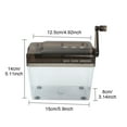 thumbnail image 1 of Mini Manual Shredder,Portable Mini Manual Shredder Portable Paper Cutter Hand File Shredder Meticulously Designed, 1 of 6