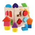 thumbnail image 2 of Juguete de desarrollo de bloques geométricos Montessori, juguete clasificador de formas coloridas para niñas y , actividad de aprendizaje 19 hoyos yotijar juego de clasificación de formas de color, 2 of 9