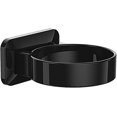 thumbnail image 1 of Hair Dryer Holder Wall Mounted Hair Tools Rack Self-Adhesive Bathroom Storage ABS Plastic No Pounching Shelf White/Black (Color : Black), 1 of 5