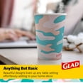 thumbnail image 4 of Glad Everyday Disposable Paper Cups with Camo Design (12 oz, 50 Count) - Heavy Duty Drinking Paper Cups for All Beverages and Everyday Use, 4 of 5