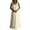 Yellow, variant on VBVC Women's Sleeveless Lace Trim Maxi Dress,Ladies Casual Loose Flowy Long Nightgown,Summer Beach Vacation Sundresse for Women,Black,S-5XL