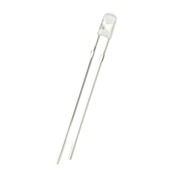 5 Pack 3mm 850nm Infrared Emitter Diode DC 1.5V LED IR Emitter Light Emitting Diodes Clear Round Head