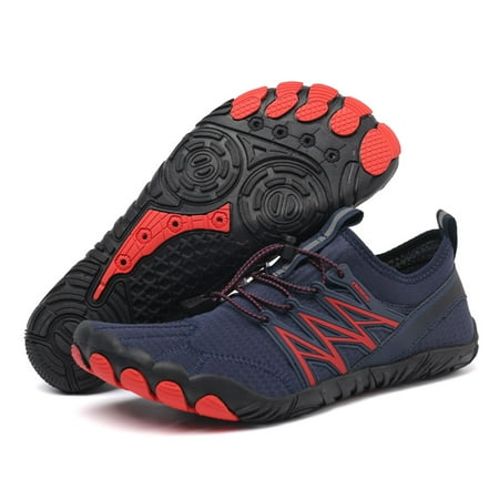 

Earlde Mens and Womens Water Shoes Aqua Socks Barefoot Skin Shoes for Water Sports Beach Pool Yoga Surf Casual Shoes