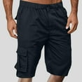 thumbnail image 2 of Pantalons Cargo Ajustés pour Hommes Légers Confortables pour Randonnée Extérieure Travail Décontracté Usage Quotidien pour Printemps et Été, 2 of 5