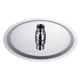thumbnail image 4 of Inteprter Alcachofa de ducha cuadrada redonda Superficie grande 8 10 12 Cromo Acero inoxidable Agua Lluvia arriba Juegos de accesorios de baño No.2 Inteprter  HA025924-02, 4 of 6