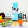 thumbnail image 1 of Aodebiao Manual Meat Grinder 3-in-1 Multi Functional Kitchen Vegetable Chopper Hand Cranked Slicer Shredder Durable Stainless Steel Blade Cooking Tool, 1 of 9