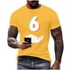 thumbnail image 2 of Tops para hombre, blusas y camisas de manga corta con cuello redondo para hombre, jersey informal con cuello redondo estampado para hombre, pantalones cortos deportivos para fitness, blusa de poliéste, 2 of 5