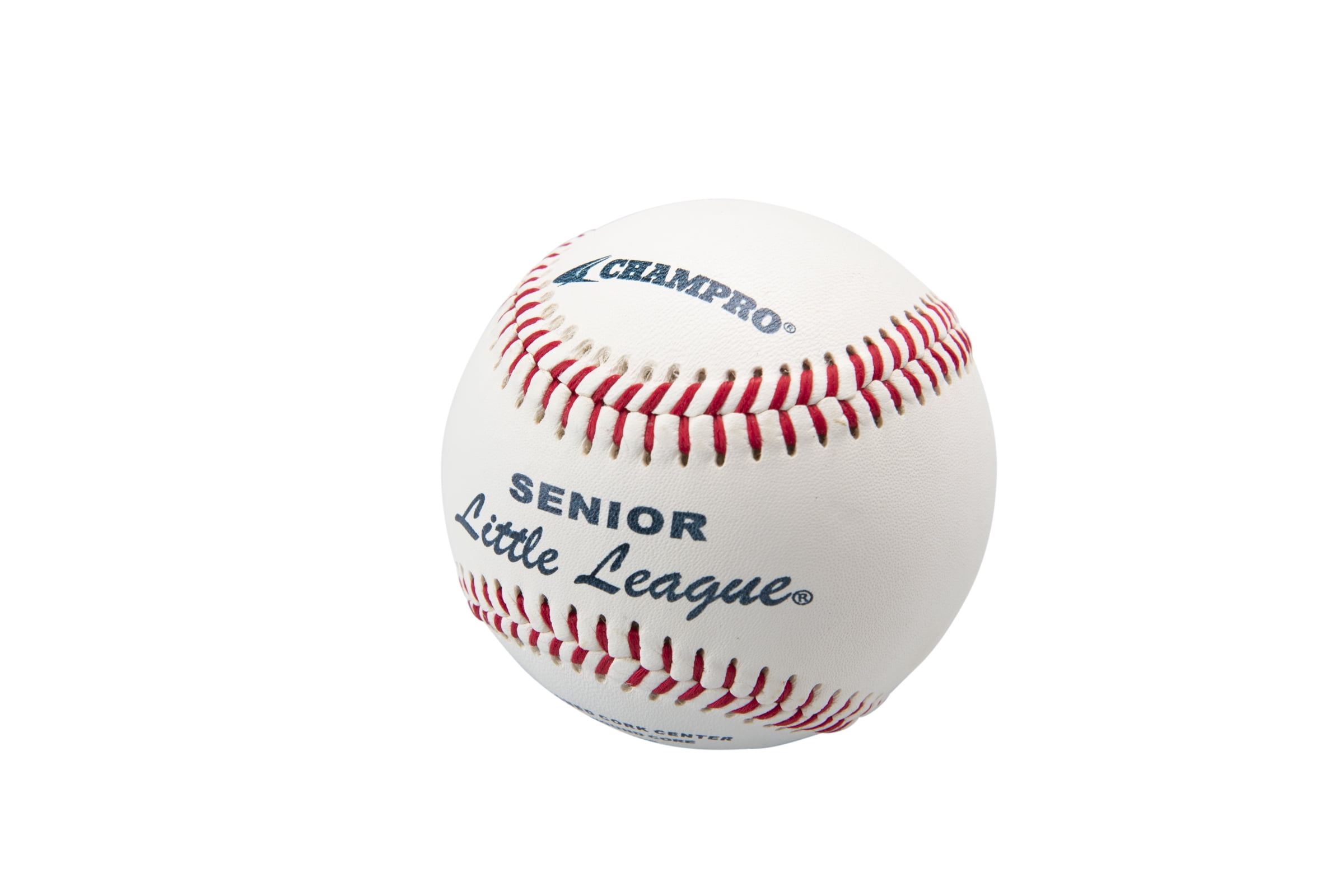 Senior Little League Tournament Baseball, Full Grain Leather Cover, 12 Pack