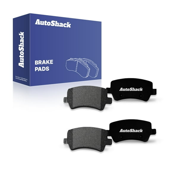 AutoShack Rear Premium Ceramic Brake Pad Set Replacement for 2010-2017 Volvo XC60 2011-2018 Volvo S60 2012-2015 Land Rover Range Rover Evoque 4-PC
