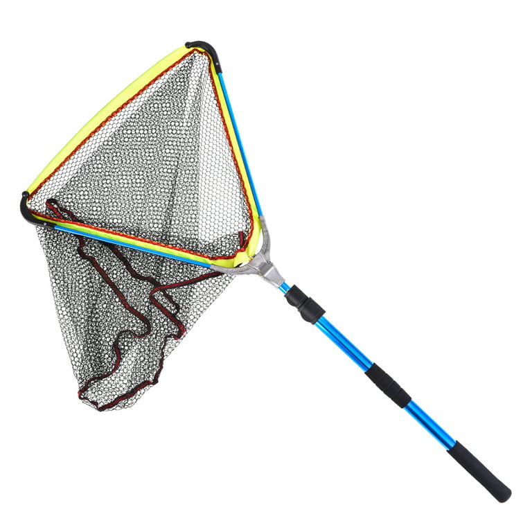 200cm / 79 inch Telescopic Aluminum Fishing Landing Net Fish Net with Extending Telescoping Handle