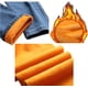 thumbnail image 5 of Pantalones vaqueros de invierno for hombre con forro polar, elásticos y térmicos, de corte regular for clima frío., 5 of 7