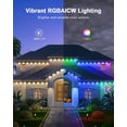 thumbnail image 4 of Luces Permanentes para Exteriores Lumary Max 32m 80 LED 4800LM IP67, 4 of 8