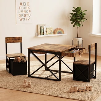 HaPe Play Station & Stool Set - Walmart.com