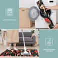thumbnail image 6 of Red Mushroom Leaf Black Pattern Kitchen Rugs Sets Of 3,Kitchen Runner Rugs Non Skid Washable,Decorative Kitchen Floor Mats for Kitchen,Sink,Laundry,17"x30"+ 17"x47" + 17"x59", 6 of 6