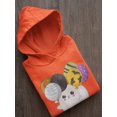 thumbnail image 3 of Cute Ghost With Spooky Balloons Hoodie Toddler -Image by Shutterstock,  5 Toddler, 3 of 4